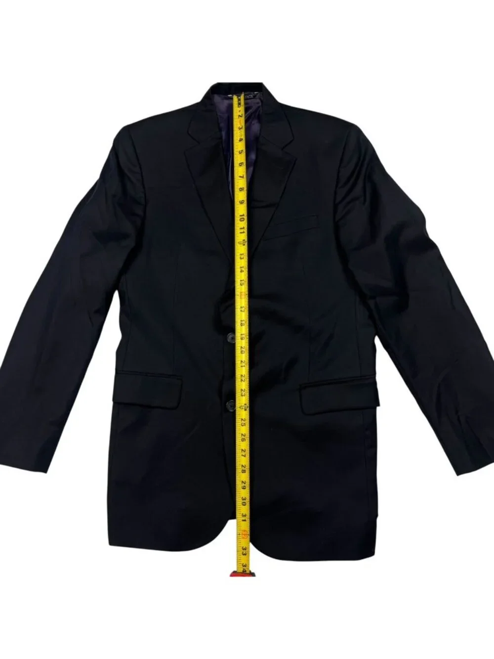 Loro Piana Barneys Men's Loro Piana Wool 2-Button Blazer Navy Blue  • 40 Reg